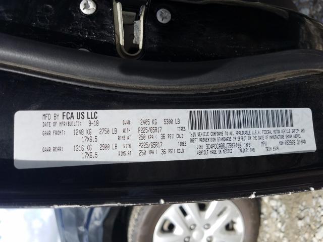 2018 DODGE JOURNEY SE 3C4PDCAB6JT507400