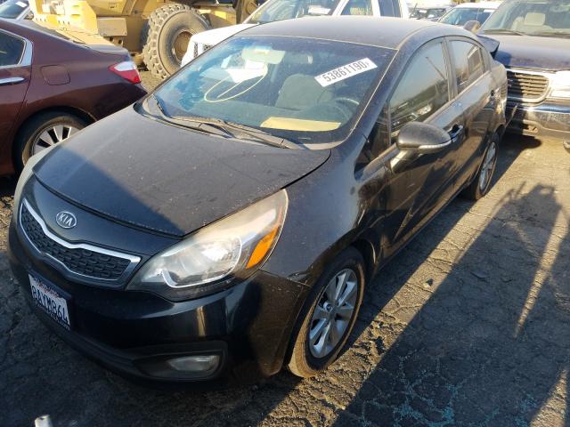 2013 KIA RIO EX KNADN4A39D6206937