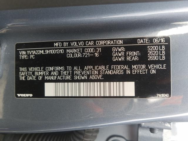 2017 VOLVO S90 T6 INS YV1A22ML9H1001310
