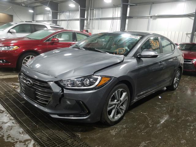 2017 HYUNDAI ELANTRA SE KMHD84LF2HU354183