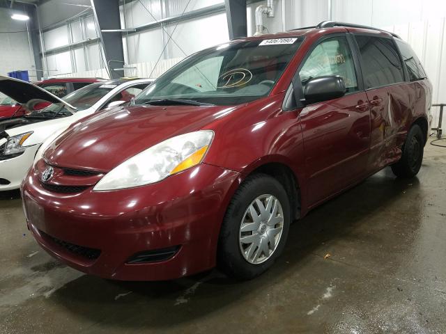 2010 TOYOTA SIENNA CE 5TDKK4CC2AS339230