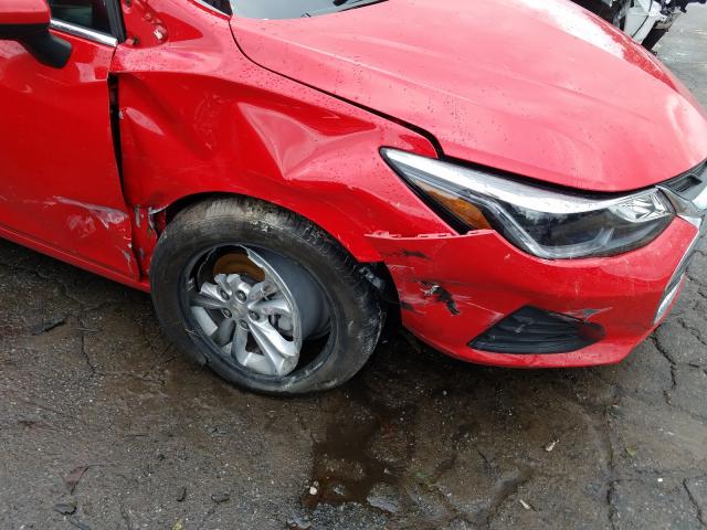 2019 CHEVROLET CRUZE LT 1G1BE5SM8K7142073