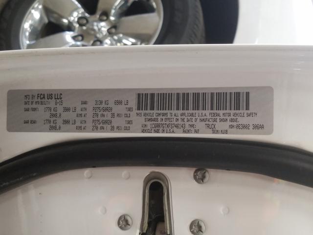 2015 RAM 1500 SLT 1C6RR7GTXFS746143