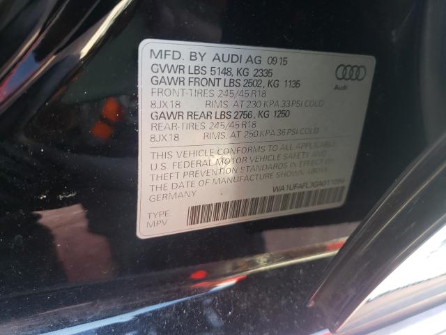 VIN WA1UFAFL3GA011094 2016 Audi A4, Premium Plus no.10