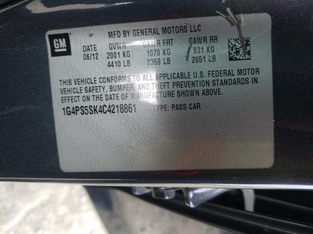 2012 BUICK VERANO 1G4PS5SK4C4218861