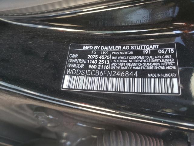 2015 MERCEDES-BENZ CLA 45 AMG WDDSJ5CB6FN246844