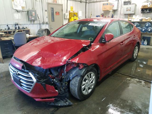 2018 HYUNDAI ELANTRA SE 5NPD74LF1JH282075