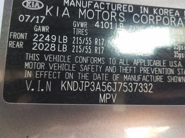 KNDJP3A56J7537332 KIA SOUL +