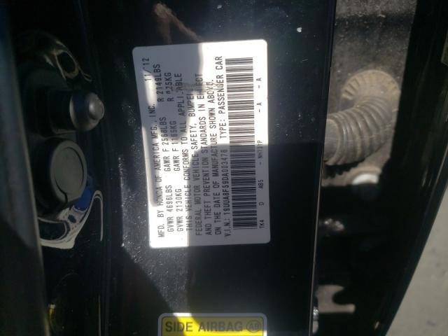 2013 ACURA TL TECH 19UUA8F59DA003478