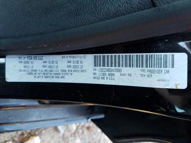 2016 CHRYSLER 200 LIMITE 1C3CCCAB5GN155683