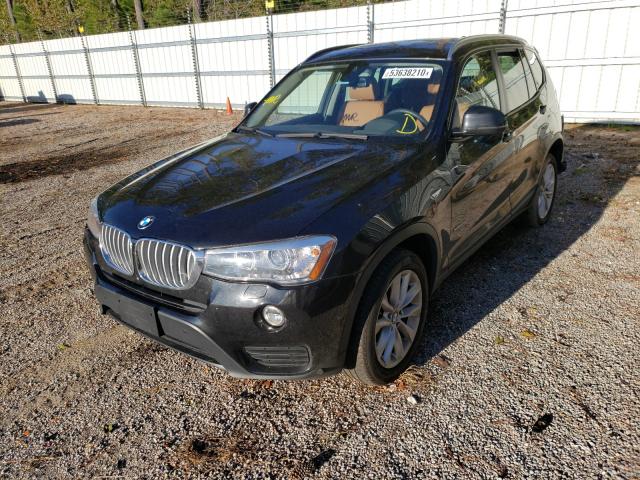 2017 BMW X3 XDRIVE2 5UXWX9C59H0T14564