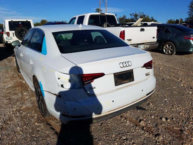 2017 AUDI A4 PREMIUM WAUENAF46HN002080