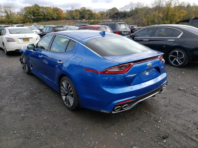 2018 KIA STINGER PR KNAE25LA5J6025022