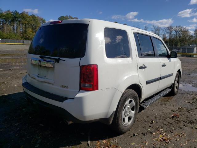 2013 HONDA PILOT LX 5FNYF4H24DB040488