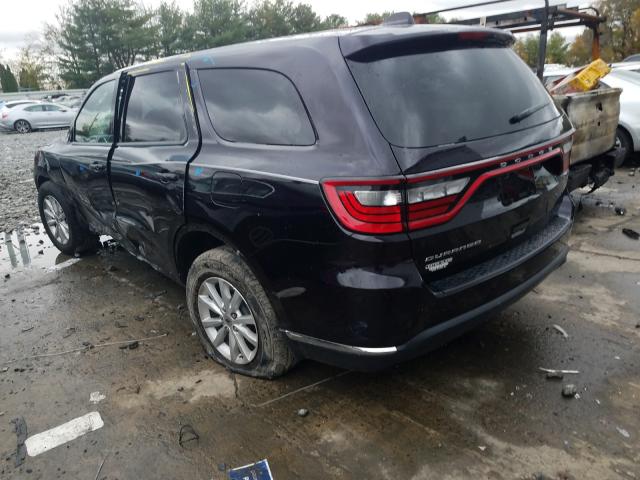 2019 DODGE DURANGO SX 1C4RDHAG9KC582347