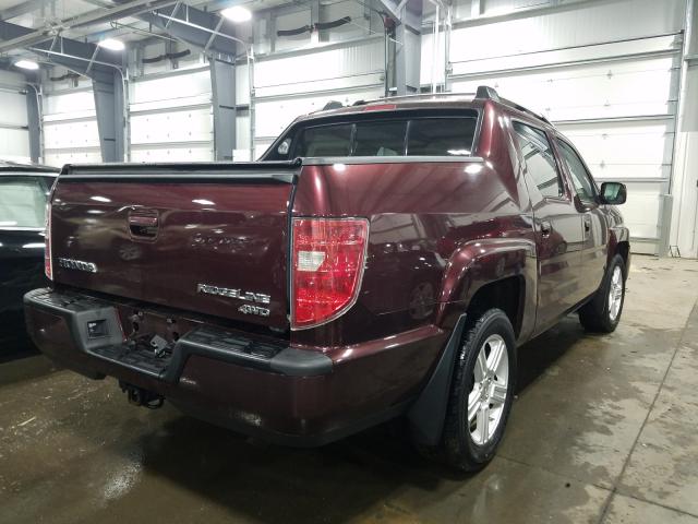 2011 HONDA RIDGELINE 5FPYK1F5XBB004560