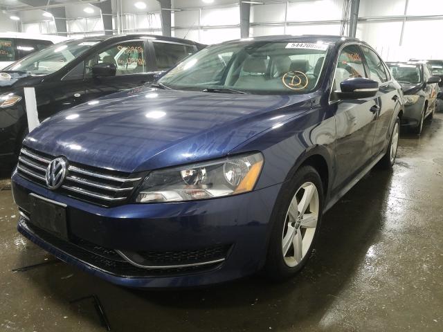 2013 VOLKSWAGEN PASSAT SE 1VWBP7A31DC116461