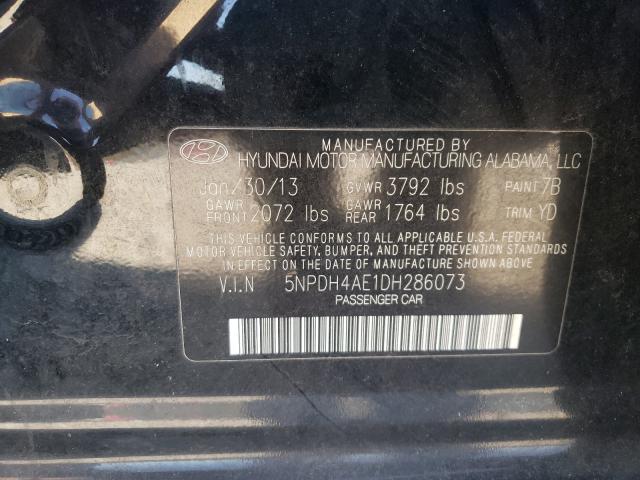 2013 HYUNDAI ELANTRA GL 5NPDH4AE1DH286073