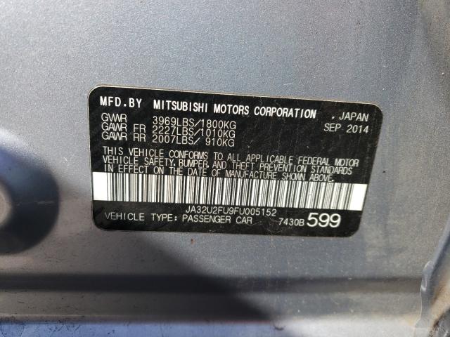2015 MITSUBISHI LANCER JA32U2FU9FU005152