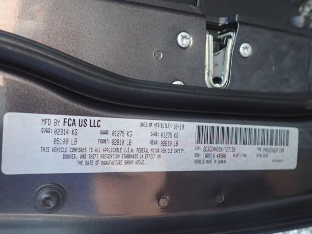 2019 CHRYSLER 300 TOURIN 2C3CCAAG9KH727159