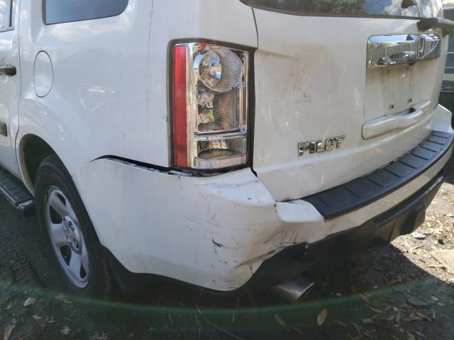 2013 HONDA PILOT LX 5FNYF4H24DB040488
