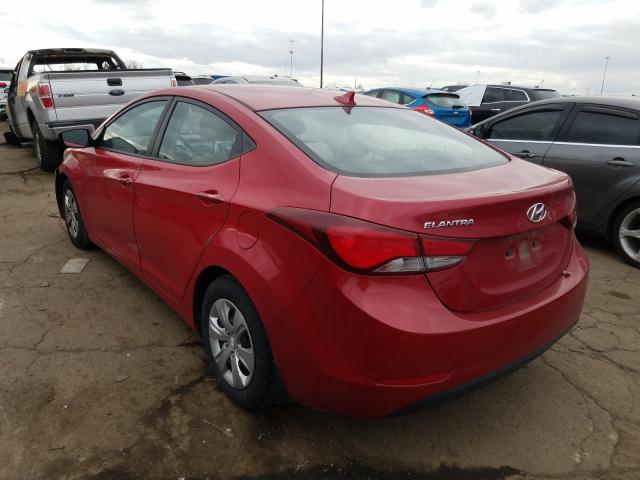 2016 HYUNDAI ELANTRA SE KMHDH4AE9GU501768