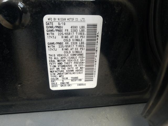 2020 NISSAN ROGUE S - JN8AT2MT6LW012431