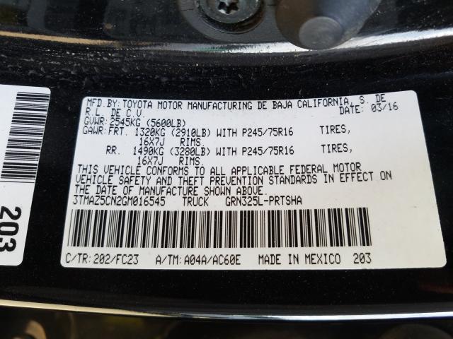 2016 TOYOTA TACOMA DOU 3TMAZ5CN2GM016545