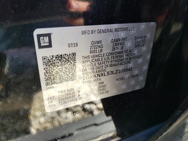 2020 GMC ACADIA DEN 1GKKNXLS3LZ105541