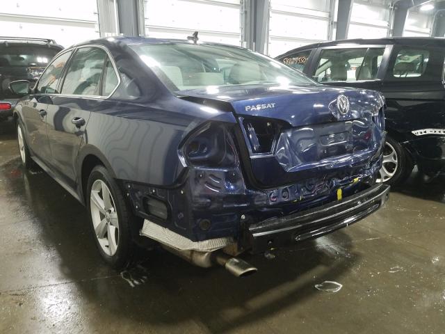 2013 VOLKSWAGEN PASSAT SE 1VWBP7A31DC116461