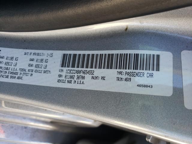 2015 CHRYSLER 200 LIMITE 1C3CCCAB0FN654552