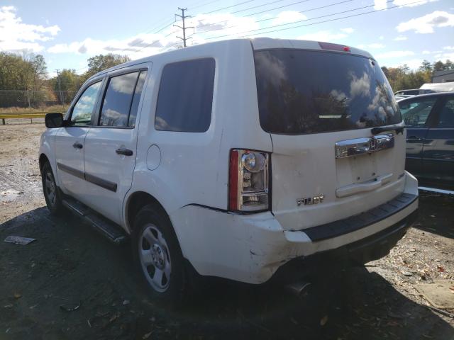 2013 HONDA PILOT LX 5FNYF4H24DB040488