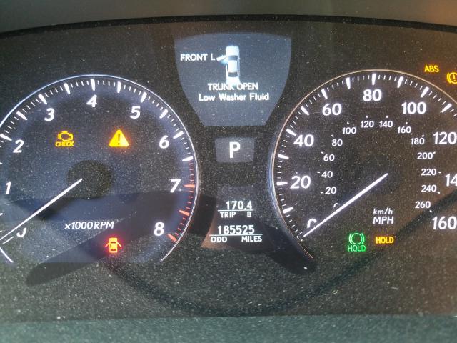 2011 LEXUS LS 460 JTHBL5EF4B5104389