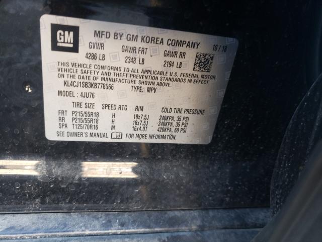 2019 BUICK ENCORE SPO KL4CJ1SB3KB778566