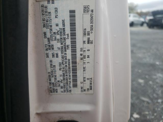 2013 FORD ECONOLINE 1FTNE1EW1DDB08930