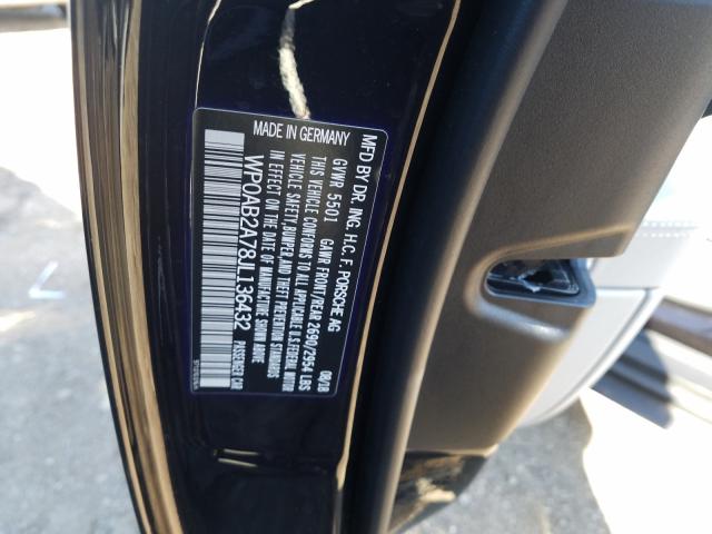 2018 PORSCHE PANAMERA 4 WP0AB2A78JL136432