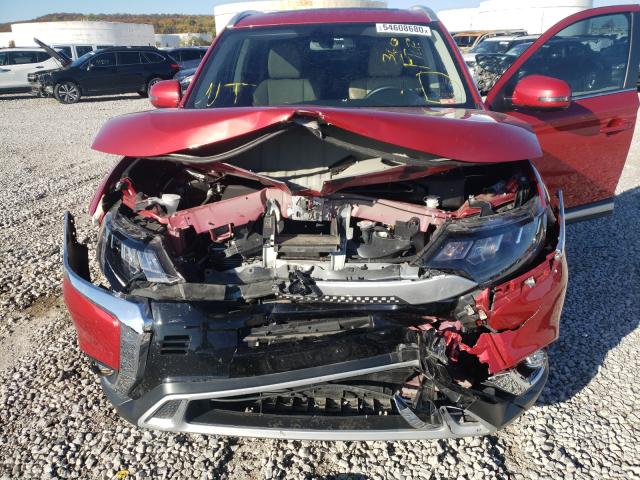 2019 MITSUBISHI OUTLANDER JA4AZ3A30KZ007303