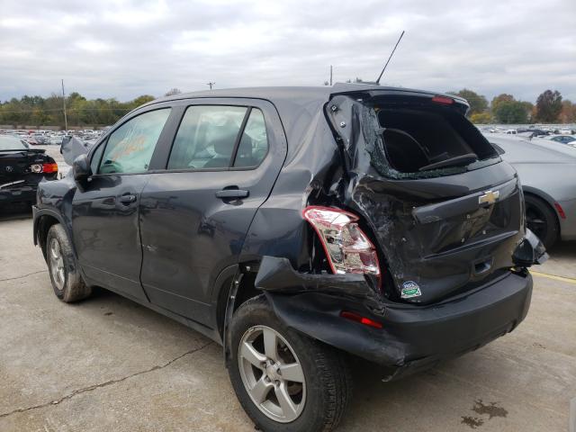 2016 CHEVROLET TRAX LS 3GNCJNSB7GL253651