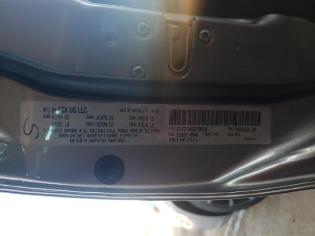 2016 DODGE DART SE 1C3CDFAA6GD736489