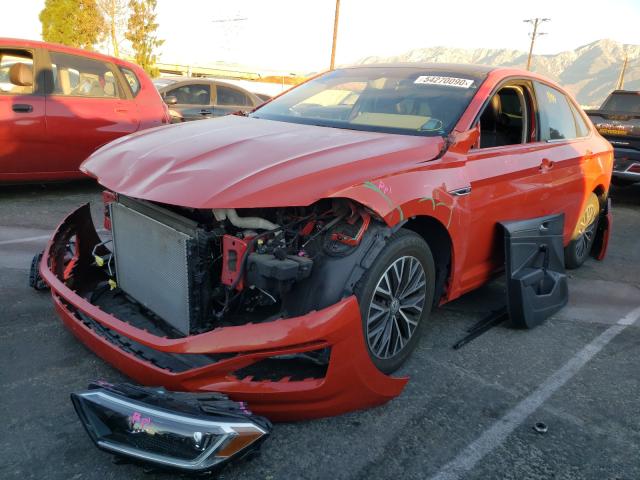 2019 VOLKSWAGEN JETTA SEL 3VWE57BU4KM083087