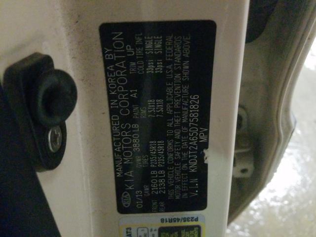 2013 KIA SOUL + KNDJT2A65D7581826