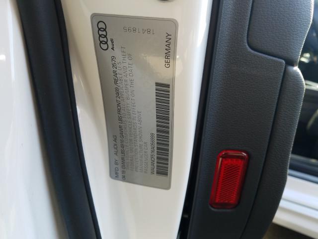 2019 AUDI A5 PREMIUM WAUANCF51KA056999