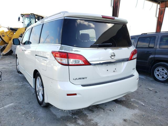 2011 NISSAN QUEST S JN8AE2KP4B9012490