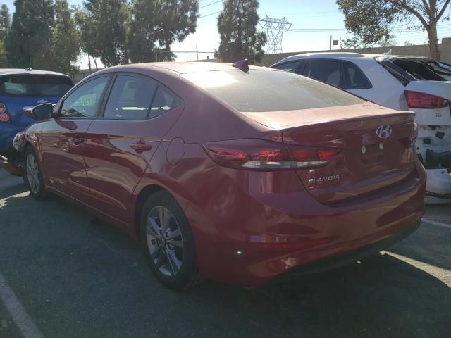 2017 HYUNDAI ELANTRA SE KMHD84LF9HU136726