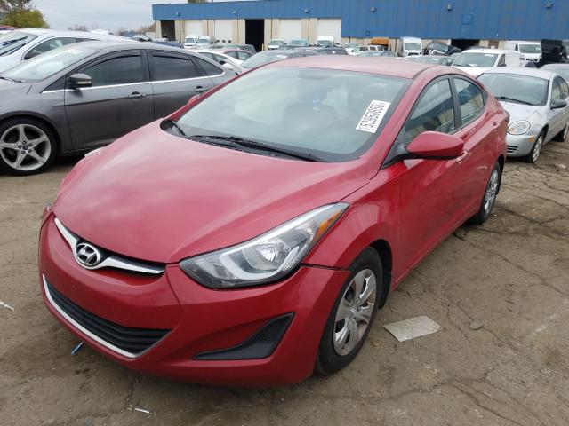 2016 HYUNDAI ELANTRA SE KMHDH4AE9GU501768