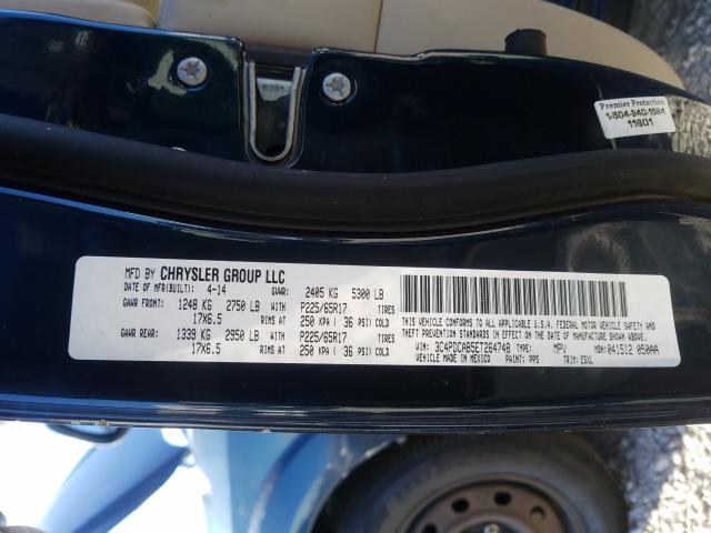 2014 DODGE JOURNEY SE 3C4PDCAB5ET264748