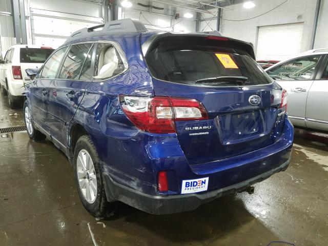 2015 SUBARU OUTBACK 2. 4S4BSBFC9F3287180
