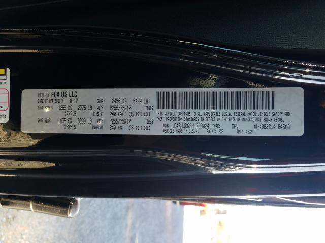 2017 JEEP WRANGLER U 1C4BJWDG3HL733024