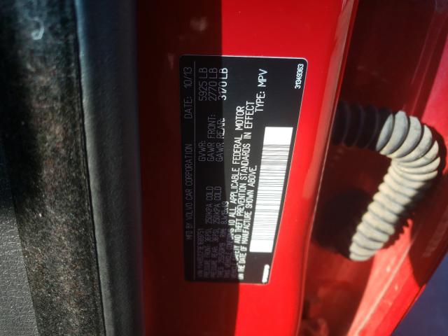 2014 VOLVO XC90 R DES YV4952CF9E1689751