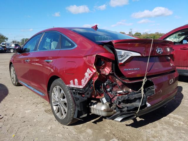 2015 HYUNDAI SONATA SPO 5NPE34AF4FH222480